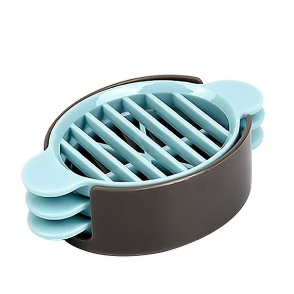 WIFKLSIIPG Is Suitable for Hard BoiLED and Fruits, Multi-Function Manual Strawberry Cutter(Blue)