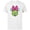White, variant on Disney Minnie Mouse Cute Winking Face Retro Pop Art - Short Sleeve Cotton T-Shirt for Adults - Customized-Black