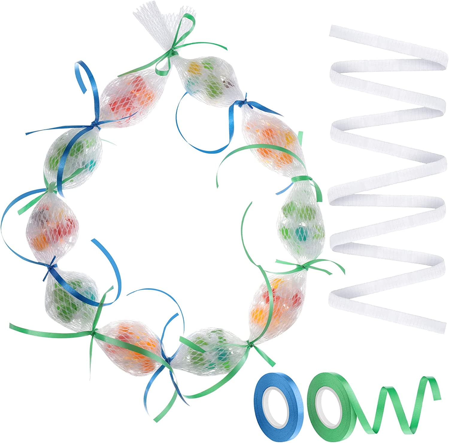 33 Ft Graduation Lei Netting Bags Graduation Lei 2 Rolls Graduation