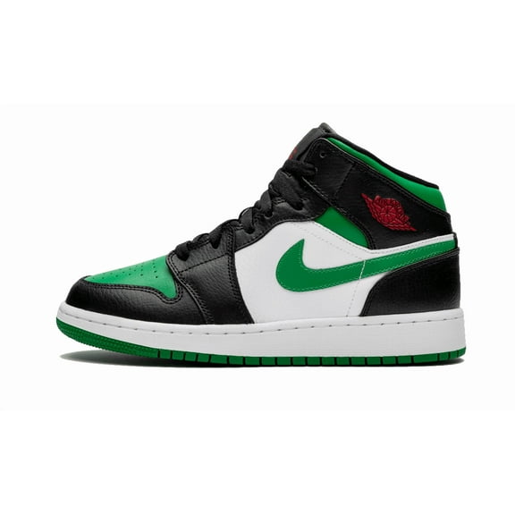 Jordan GRADE SCHOOL Air Jordan 1 Mid GS "Green Toe" 554725 067 from Stadium Goods