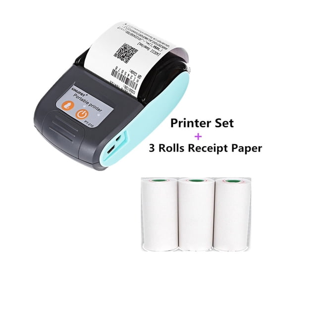 Mini Portable Bluetooth Thermal Printer Commercial Ticket Receipt USB Wireless Printer Mini 58mm ,Excellent Scanning Performance