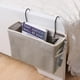 thumbnail image 2 of Bolsa de almacenamiento de tela de Lona XCF para mesita de noche Contenedor organizador colgante para dormitorio Coche Cama Gris, 2 of 2