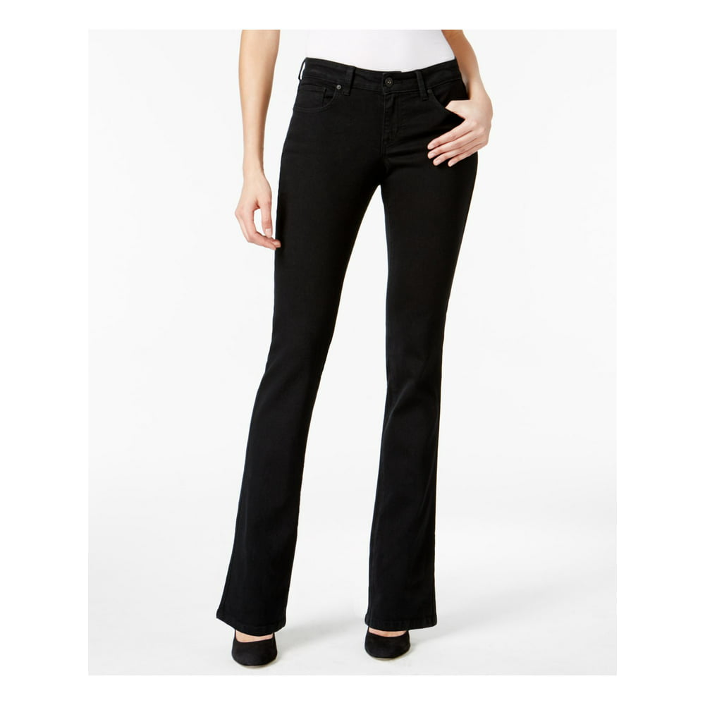 INC - INC Womens Black Solid Boot Cut Pants Size 14 - Walmart.com ...
