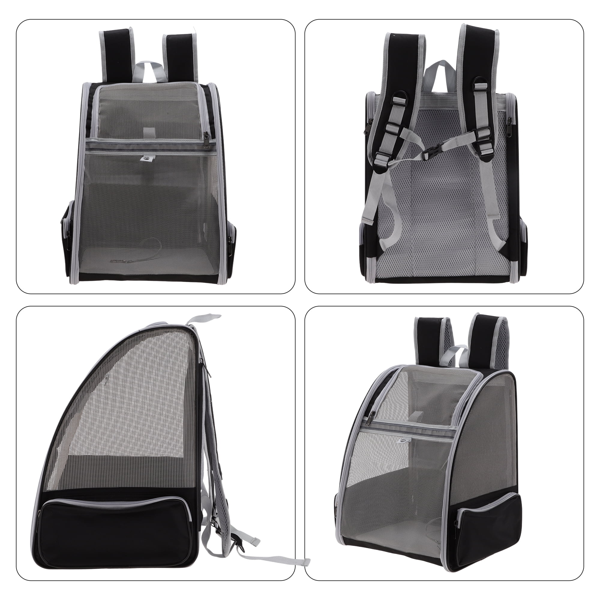 Unique Bargains Foldable Pet Backpack for Cats and Small Dogs
