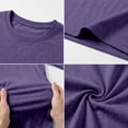 thumbnail image 6 of UAMVSH Men's Long Sleeve Shirts Casual Slim Fit Crewneck Gym Running Tees Lightweight Workout Base Layer Undershirt, 6 of 6