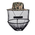 thumbnail image 5 of Camouflage Outdoor Fishing Sunproof Anti Mosquito Mesh Hat Face Protective Cap, 5 of 8