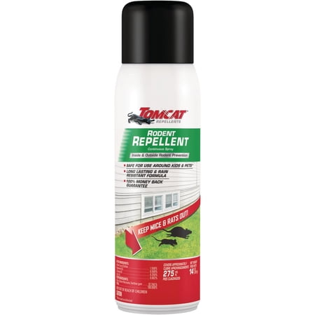 2-pack Tomcat Rodent Repellent Continuous Spray - Ready to Use - 2 Pack, 14 oz — Residential Use, Standard Application