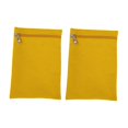 thumbnail image 4 of 2 bolsillos cosidos con cremallera para viajes, bolsillos de seguridad, funda para teléfono, interiores invisibles versátiles para sudaderas Amarillo, 4 of 7