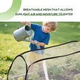 thumbnail image 2 of Pop-Up Raised Garden Bed Cover, 45"x22"x18", Plant Net with Zipper Door for Vegetables, Bird, Pest and Squirrel Protection, 2 of 7