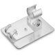 thumbnail image 3 of Shower Holder Bracket Space Aluminum Handheld Shower Wand Holder, Adjustable Angle, Invisible Sticker Mount, Square Hook Style Hose Holder, 3 of 5