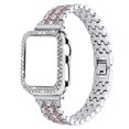 thumbnail image 1 of Five Beads Metal Watch Strap+Anti-Wear Protective Case for Apple Watch Series 3/2/1 38mm, 1 of 5