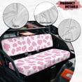 thumbnail image 6 of FKELYI Pink Cow Print UTV Seat Covers Compatible with Polaris Ranger XP 1000 Dustproof ATV Bench Cover Soft Backrest Protector Washable UTV Interior Decor, 6 of 7