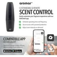 thumbnail image 4 of AROMAR Plus - Waterless Plug-In Aroma Diffuser, Bluetooth Control, Black, 4 of 7