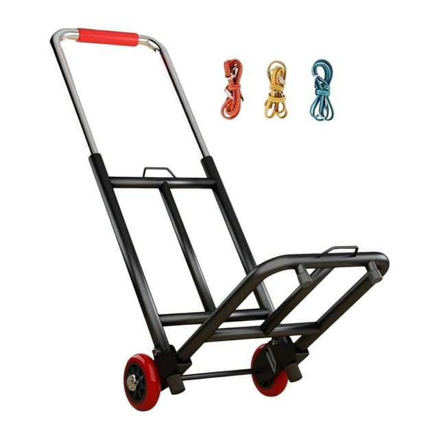 Carretilla De Mano Plegable Sunnimix Dolly Asa Ajustable Carro de equipaje plegable