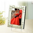 thumbnail image 2 of Multi-purpose Metal Square Display Show Stand Holder Rack Base for Photo Frame Plate Handicrafts Book Certificate Medal Tablet Home Decor Stand XL Size (Golden), 2 of 4