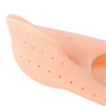 thumbnail image 3 of 1 paire de chaussettes en silicone pour pieds, protection anti-fissures, outil de soin des pieds, chaussettes de prévention, couleur chair, M, 3 of 4