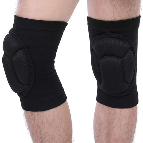 Knee Pads for Garden, Gardening, House Cleaning, Construction Work, Dancing, Volleyball, Flooring, Climbing, Riding Kneepads with Thick EVA Foam Padding, Outdoor Sports Kneeling Pads Cushion Floo