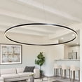 thumbnail image 5 of VONN Tania 60" Adjustable ETL Certified Integrated LED Chandelier in Black, 5 of 13