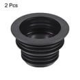 thumbnail image 4 of Uxcell Drain Pipe Seal Hose Silicone Plug Sewer Sealing Ring Connector, Black 2 Pack, 4 of 5