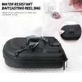 thumbnail image 2 of Baitcasting Reel Bag Water Resistant Hard EVA Reel Pouch Protective Fishing Reel Case Built-in Anti-Pressure Sponge, 2 of 8