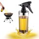 thumbnail image 3 of Pulverizador de niebla de aceite de 450ML, botella dispensadora de acero inoxidable de gran capacidad, herramientas portátiles, suministros reutilizables para condimentos de cocina Inevent HA010519-00B, 3 of 7