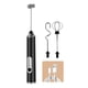 thumbnail image 1 of Rechargeable Handheld Milk Frother for Coffee, Latte, Cappuccino & Hot Chocolate - Electric Whisk with 3 Heads & 3 Speeds, Egg Beater Mixer, 1 of 5