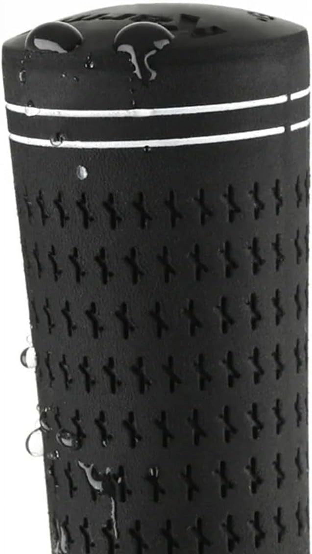 Karma Velour Men's Black Midsize Golf Club Grips (13 Piece Set), +1/16” Oversized