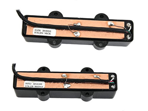 Seymour Duncan STK-J2n / J2b Hot for Fender Jazz Bass Pickup Set Black