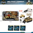 thumbnail image 5 of Juguete Set Militar con Jet de Combate, Tanque de Guerra, Vehículo Táctico y Soldado con Accesorios, 5 of 5