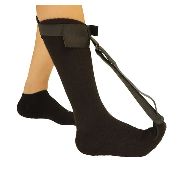 NEW Plantar Fasciitis Stretch Night Sock Black Walmart NEW Plantar Fasciitis Stretch Night Sock Black Walmart