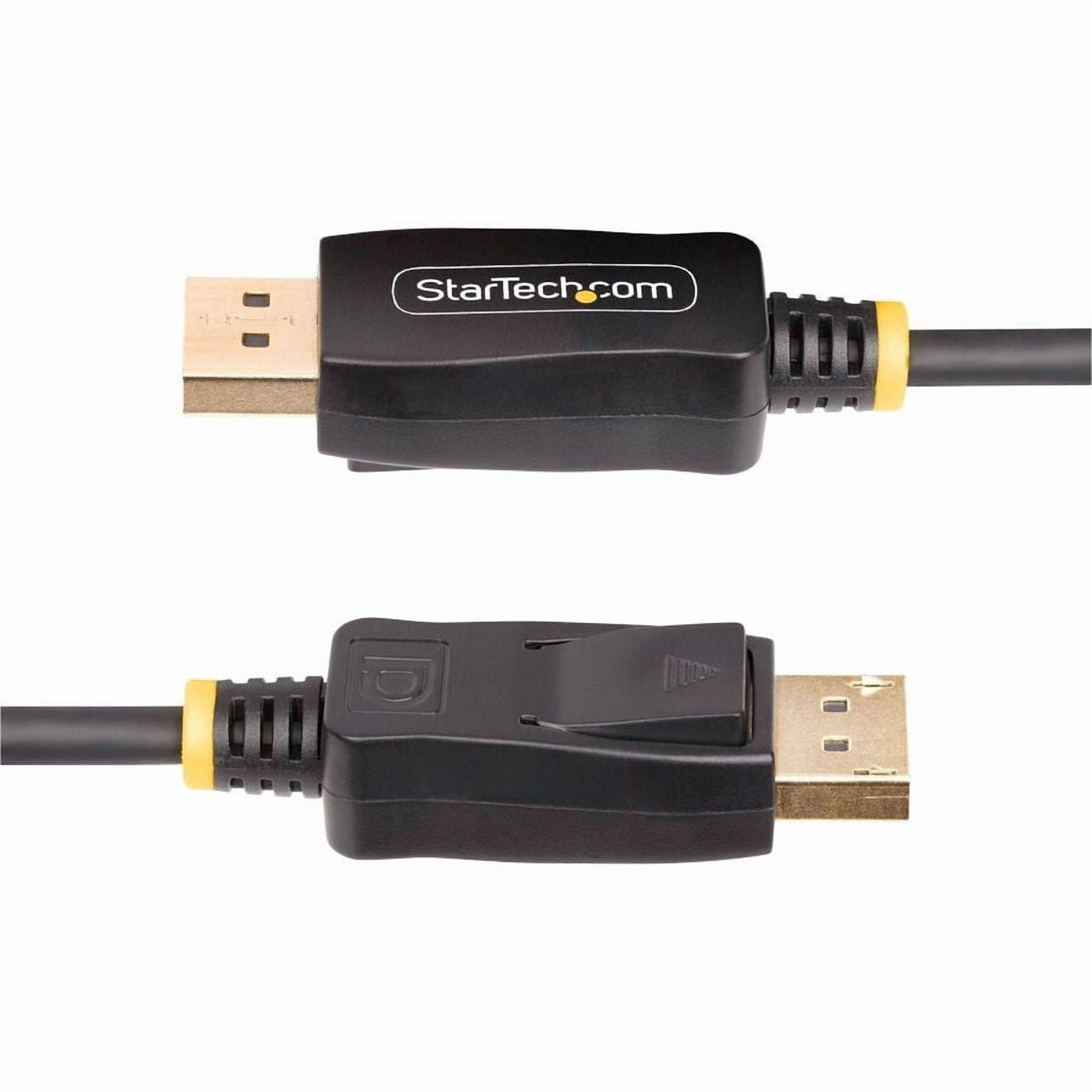 StarTech 12ft DisplayPort to HDMI Adapter Cable, 4K 60Hz with HDR, DP to HDMI 2.0b Cable, Active Video Converter