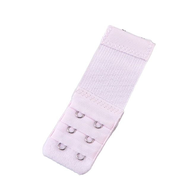 Extension Strap Bra Extender Breathable Buckle 2 2 Hooks Extenders for Hooks Intimate Women Stretchy Adjustable Replacement 3 Rows Underwear pink
