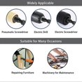 thumbnail image 5 of 10PCS Hex Screwdriver Bit Set 50mm H1.5 TS2 Steel Magnetic Drill Bit for Screwdrivers Electric Drill, 5 of 5