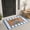 Blue Floral, variant on Layered Doormat Set 27.5x43.3 and 17x30 red blue White Striped and Floral Welcome Mat Farmhouse Entryway Porch Indoor Outdoor