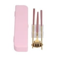 thumbnail image 4 of Couverts de Cuisine, 3 Pcs/ensemble Ustensiles de Voyage Portables Baguettes Ensemble de Couverts Performance Fiable, 4 of 14