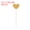 Gold, variant on Uxcell 50Pcs Heart Cupcake Toppers Star Cupcake Picks Birthday Decoration Gold
