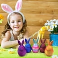 thumbnail image 2 of Deeceymbur Printed Easter Decor Ornament Simulation Animal Twisting Box Holiday Display Piece With Figurines for Home Decoration, 2 of 5