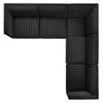 thumbnail image 4 of Modway Conjure 5-Piece Velvet and Stainless Steel Sectional in Gold/Black, 4 of 5