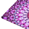 thumbnail image 3 of 2 piezas de felpudo con estampado bohemio de mandala y raspador de zapatos con respaldo de goma para entrada. 14, 3 of 8