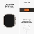 thumbnail image 5 of Apple Watch Ultra 49MM GPS + Celular 4G Blanco Titanio Refurbished Premium, 5 of 5