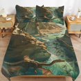 thumbnail image 2 of Jurassic Dinosaur Bedding Sets Twin Duvet Cover 3 Piece Cute Bed Set for Boys Girls Kid, 2 of 6