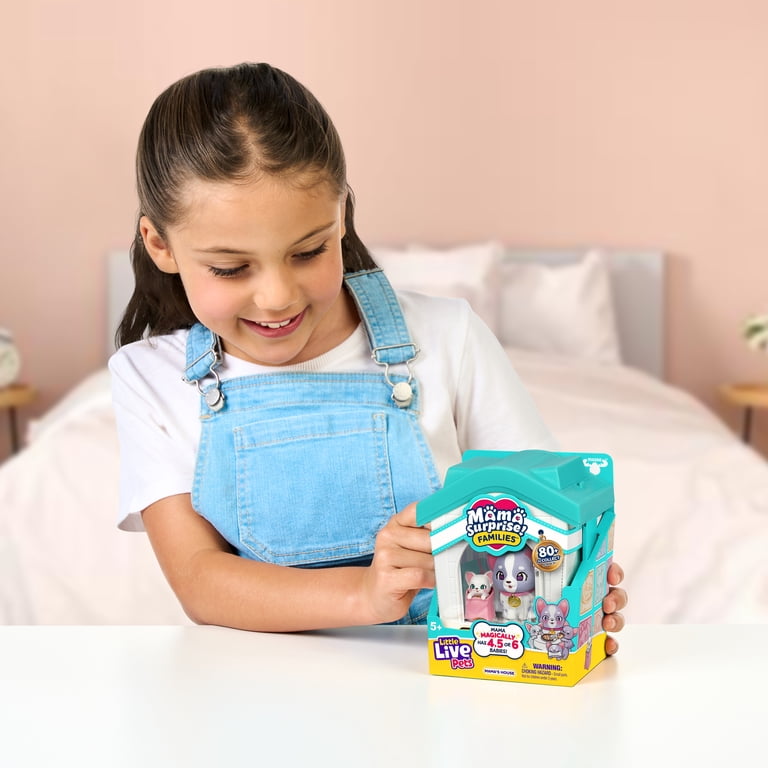Little Live Pets, Mama Surprise Families Playset, over 80 to