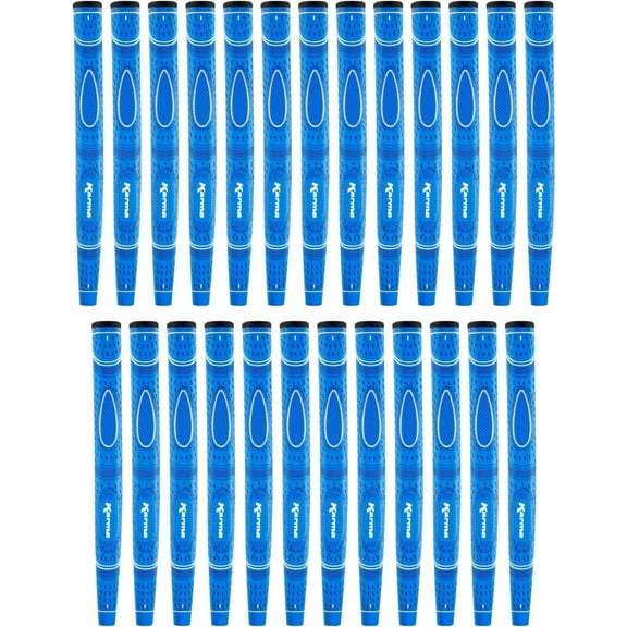 25 Pack Karma Blue Dual Touch Midsize Putter Grip