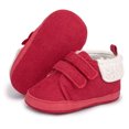 thumbnail image 7 of Meckior Baby Boys Girls Shoes Infant Warm Fleece Boots Newborn Winter Sneakers for First Walkers 3-18 Months, 7 of 7