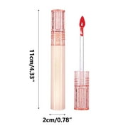 Lip Tint Stain, Moisturizing Lip Gloss, Long-Lasting Mirror Lip Gloss with High Color Rendering, Hydrating Water-Based Lip Glaze for Soft Shiny Lips and Sensitive Skin