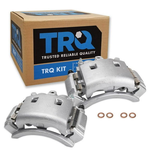 TRQ Rear Brake Caliper Set Fits 2003-2008 Dodge Ram 3500 2003 Van CLA32345