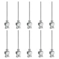thumbnail image 1 of Unique Bargains 10 Pcs 19G 1 Inch Blunt Tip Dispensing Needle with Lure Lock for Refilling Liquid Inks Adhesives, 1 of 6