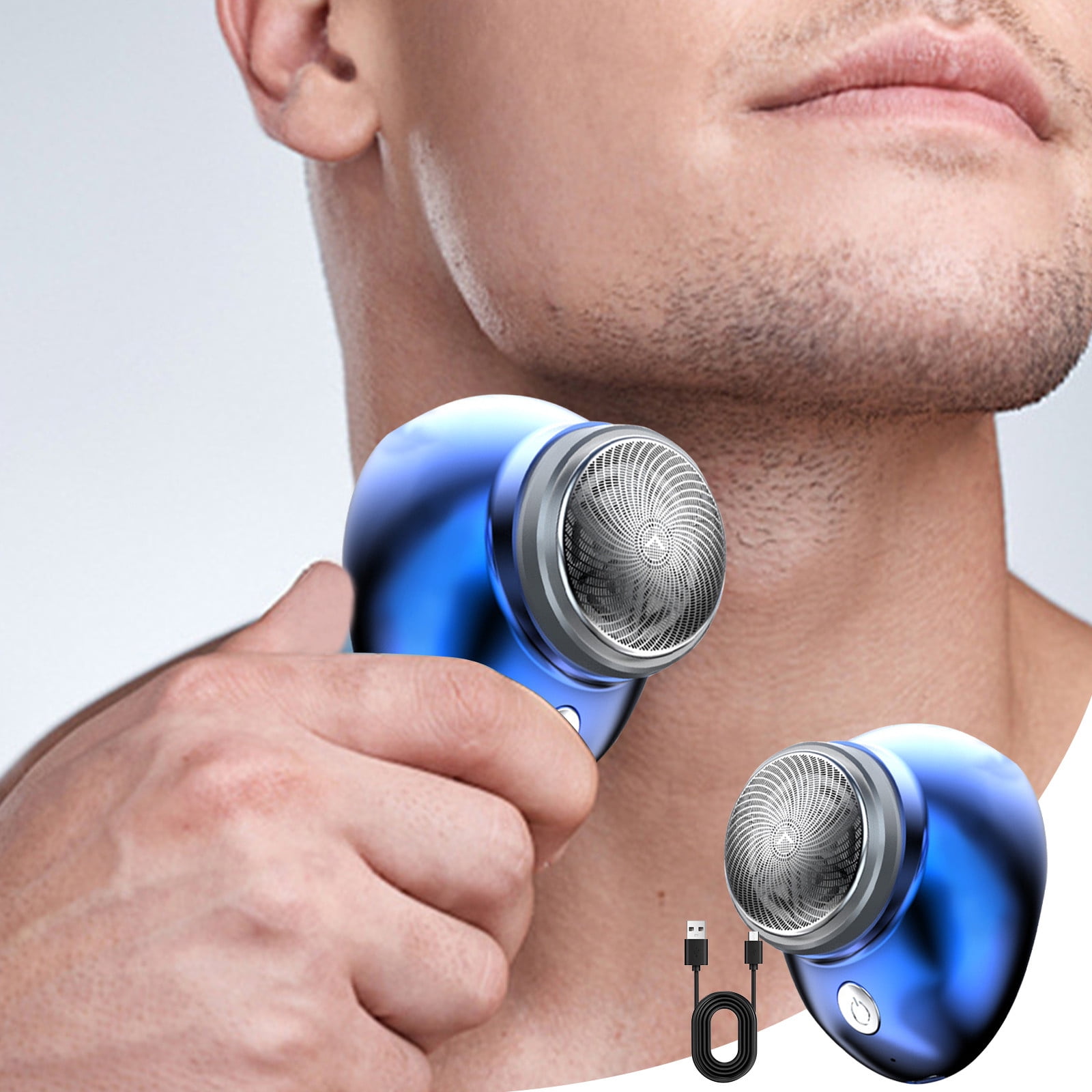 Electric Razor for Men,Mini Shaver, Mini Portable Electric Shaver, Electric Shaver Men, USB Rechargeable Shaver, Suitable For Families, Travel Men Father's Day Gi