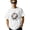 White, variant on Men's T Shirts, 3D Effect Baseball Sports T-Shirt for Men Crew Neck Tees Cotton Tops, White, XS