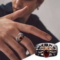 thumbnail image 4 of Bague en Forme d'Animal Rétro Verte Bague de Roue Élégante pour Femmes Filles Taille 6 13 Meilleur Cadeau pour une Personne Aimée, 4 of 8
